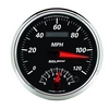 5" TACHOMETER/SPEEDOMETER COMBO, 8K RPM/120 MPH, DESIGNER BLACK II